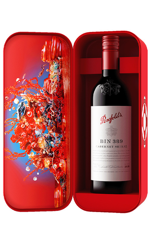 Penfolds Bin Cabernet Shiraz Deep Sea Gift Box