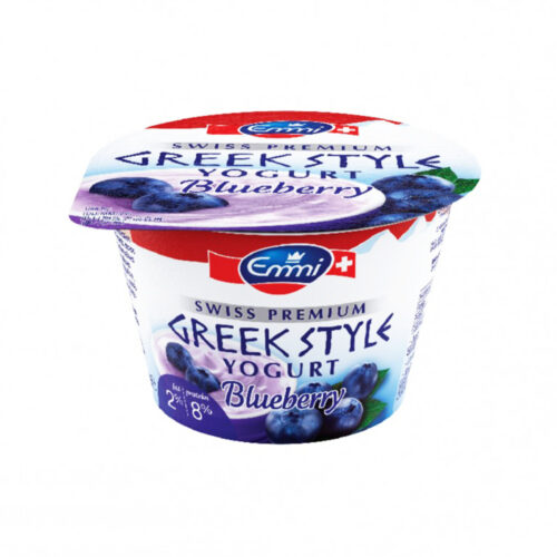 Sữa Chua Hy Lạp Cao Cấp Emmi Vị Blueberry 2% Béo (150g)