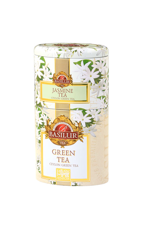 Trà Xanh Basilur Fruits & Flowers Jasmine & Green Tea 100grm