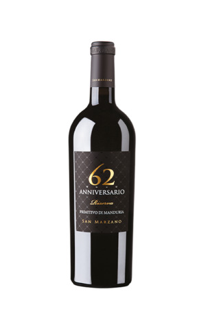 Rượu Vang Ý San Marzano 62 Anniversario Primitivo di Manduria Riserva