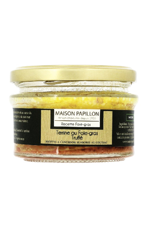 Pa tê gan vịt 50% với nấm truffle- Maison Papillon